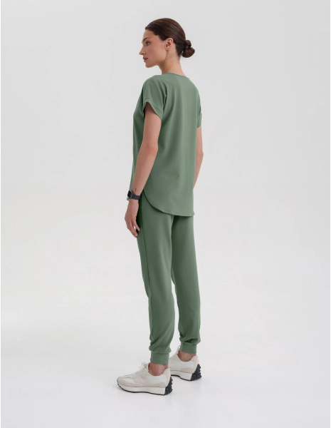 Dámské kalhoty Jogger - KHAKI
