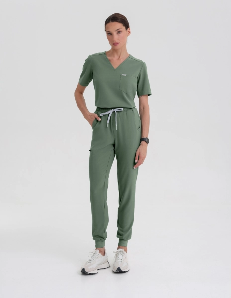Dámské kalhoty Jogger - KHAKI