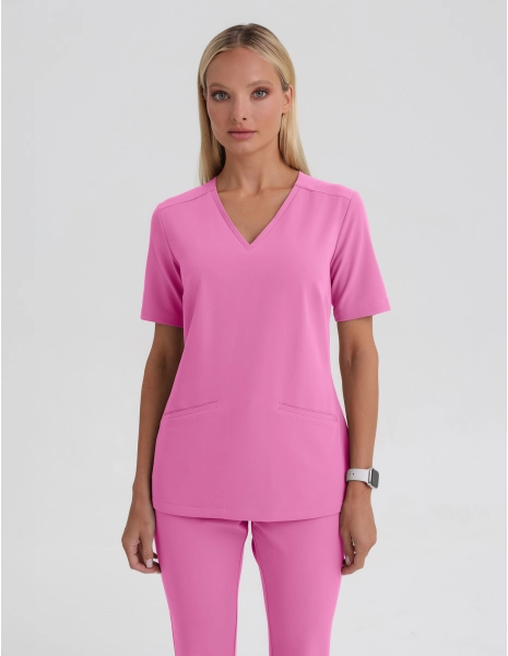 Lékařská Mikina Casy - HOT PINK