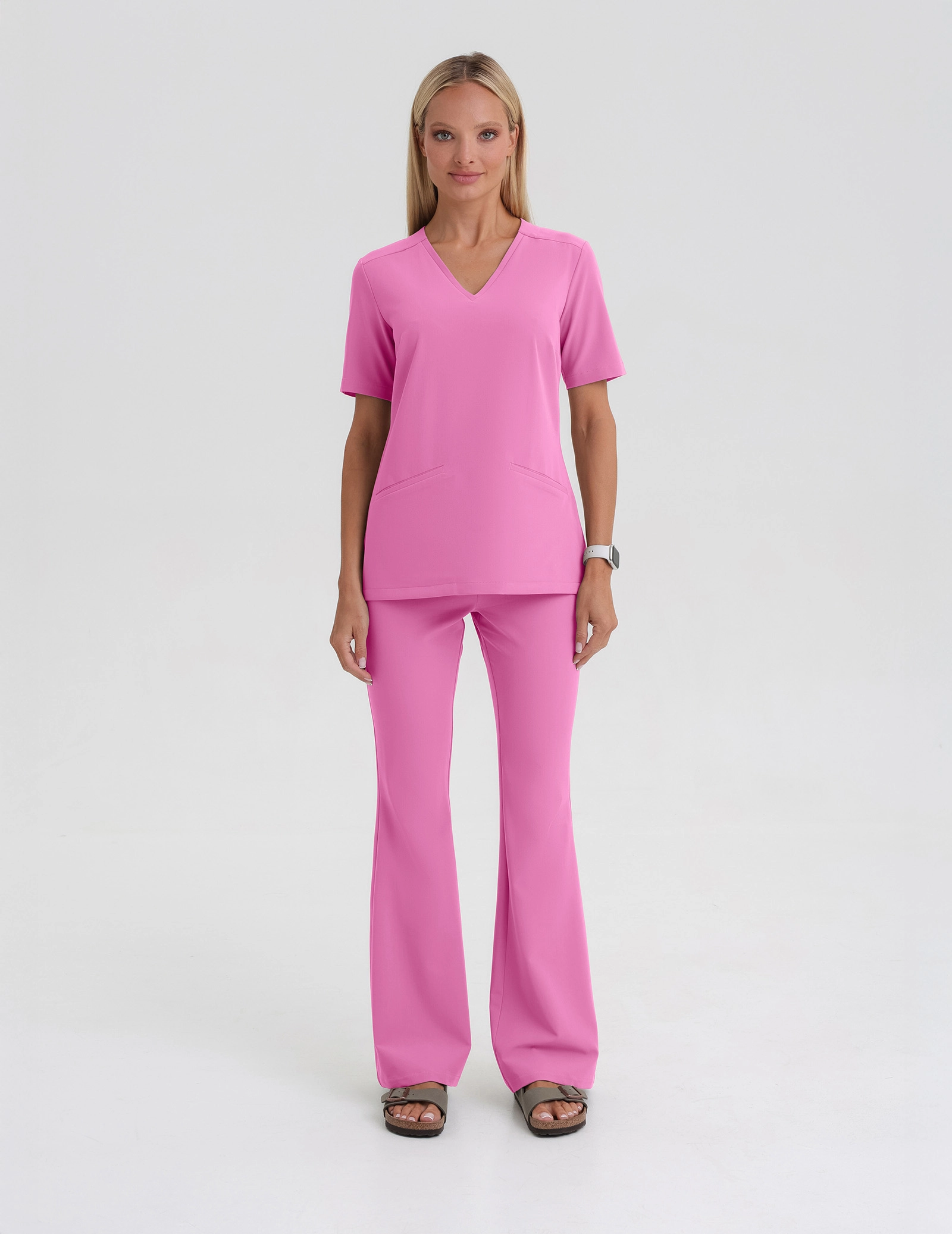 Lékařská Mikina Casy - HOT PINK