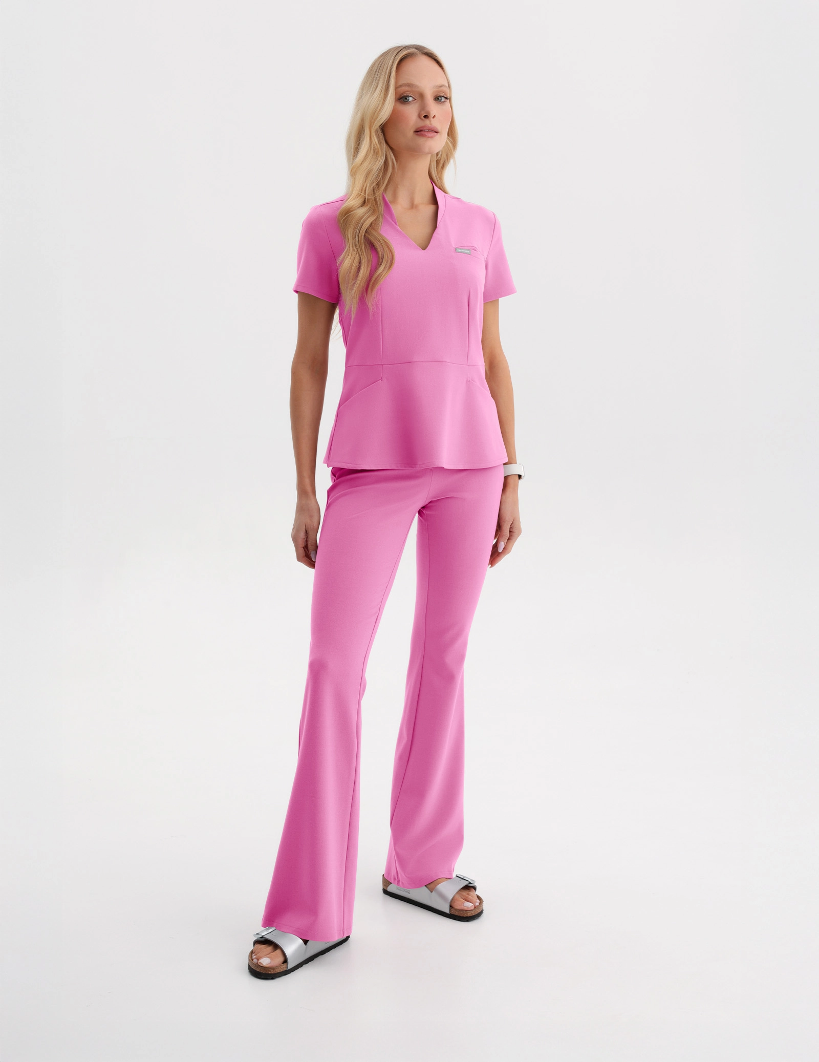 Lékařská Mikina Kori - HOT PINK