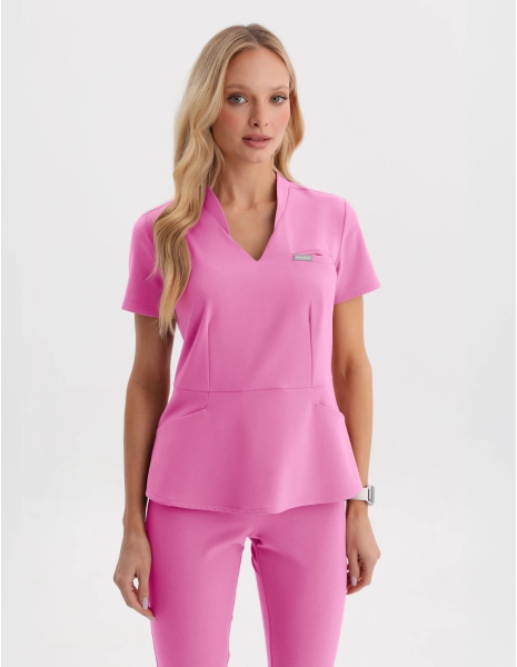Lékařská Mikina Kori - HOT PINK