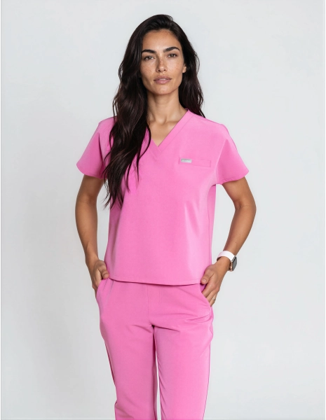 Lékařská Mikina Vessa - HOT PINK