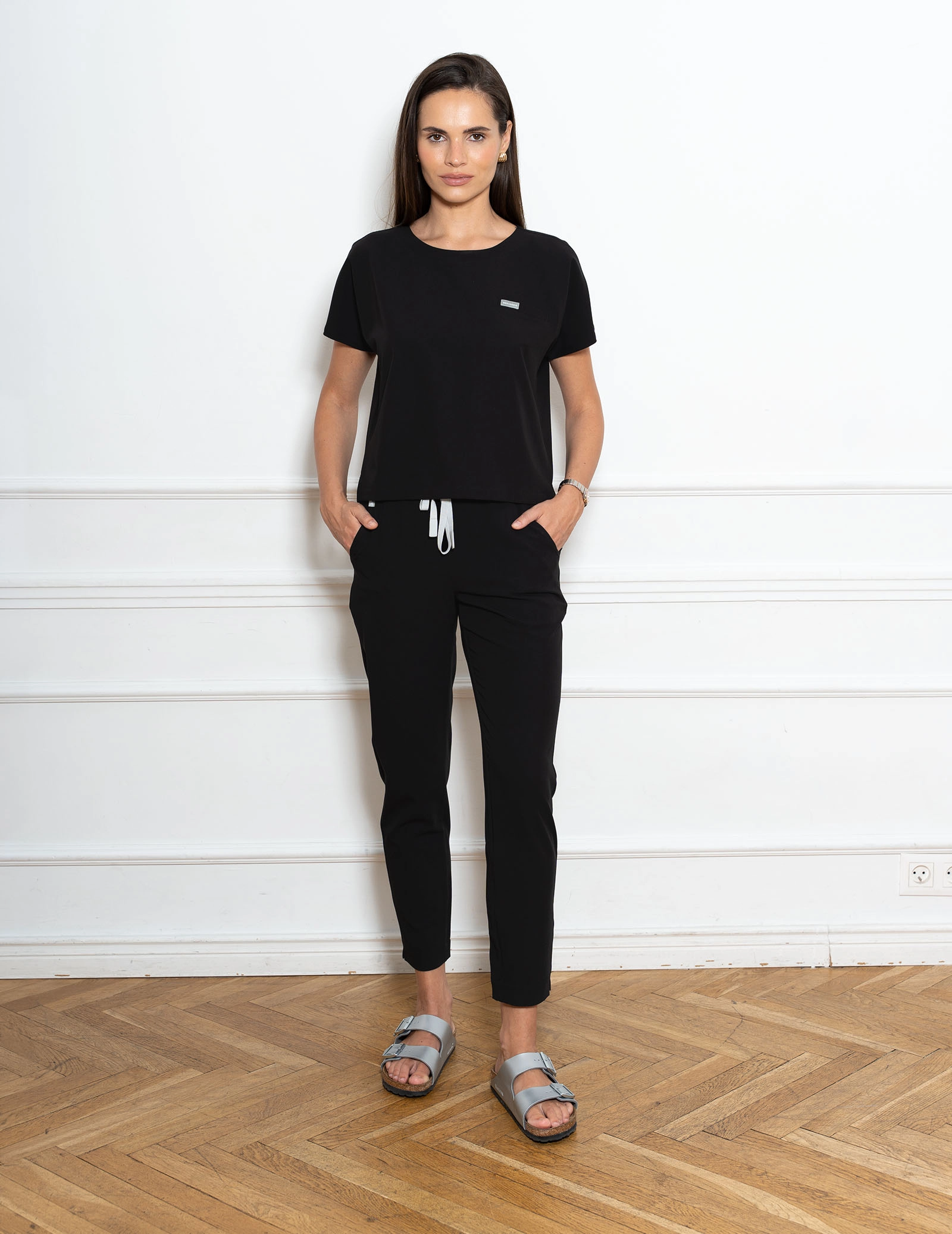 Lékařská Mikina Alisse - BLACK