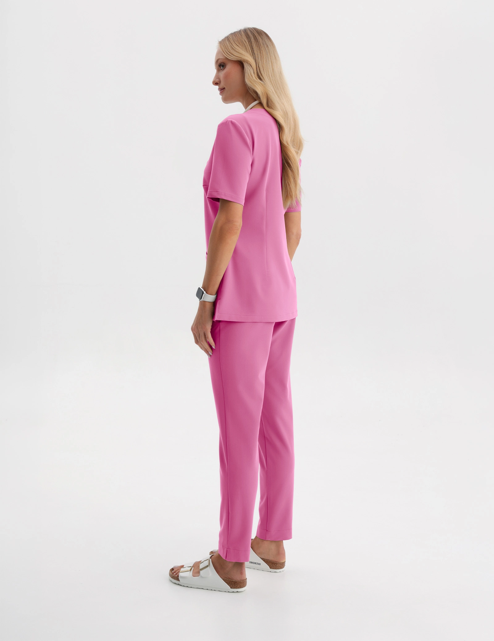 Lékařská Mikina Casy - HOT PINK