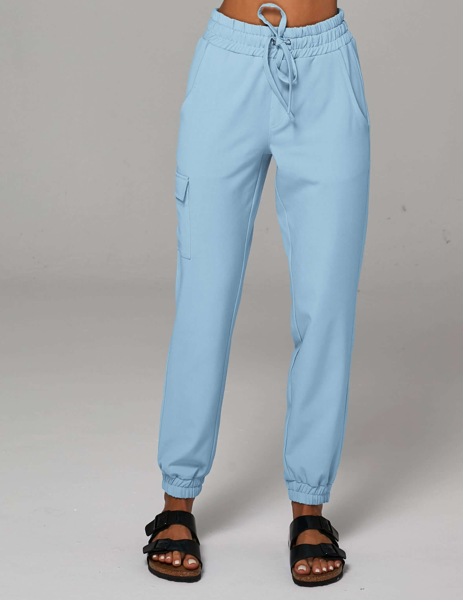 OUTLET Dámské kalhoty Jogger - SKY BLUE