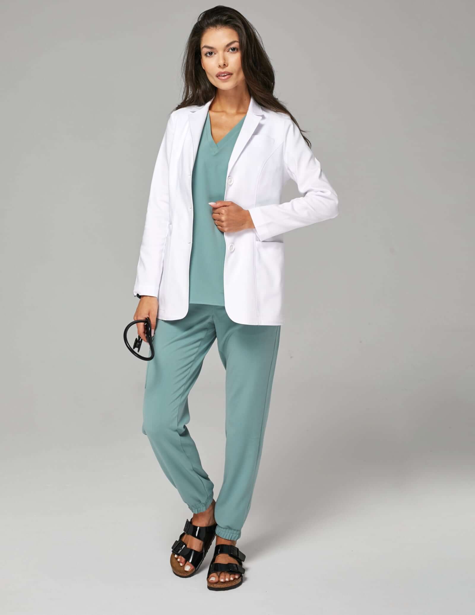 Dámský Lékařský Plášť Slim Fit - MADISON SHORT